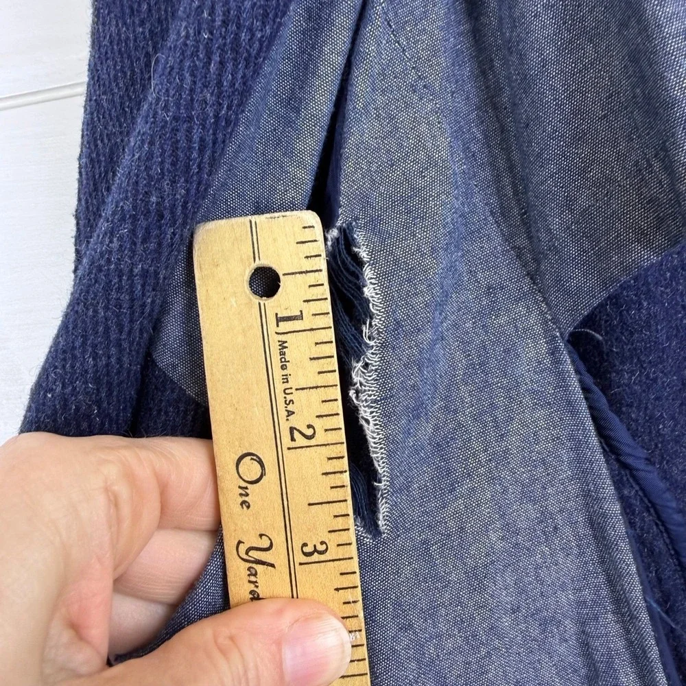 GRAYERS HOLDEN Navy Wool Blazer Jacket‎ MEN XXL LUXURY LOOP COLLAR